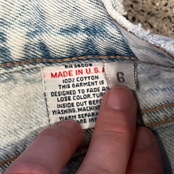 Vintage Calvin Klein Sport Jeans Light Wash Acid Wash - Picture 7 of 8